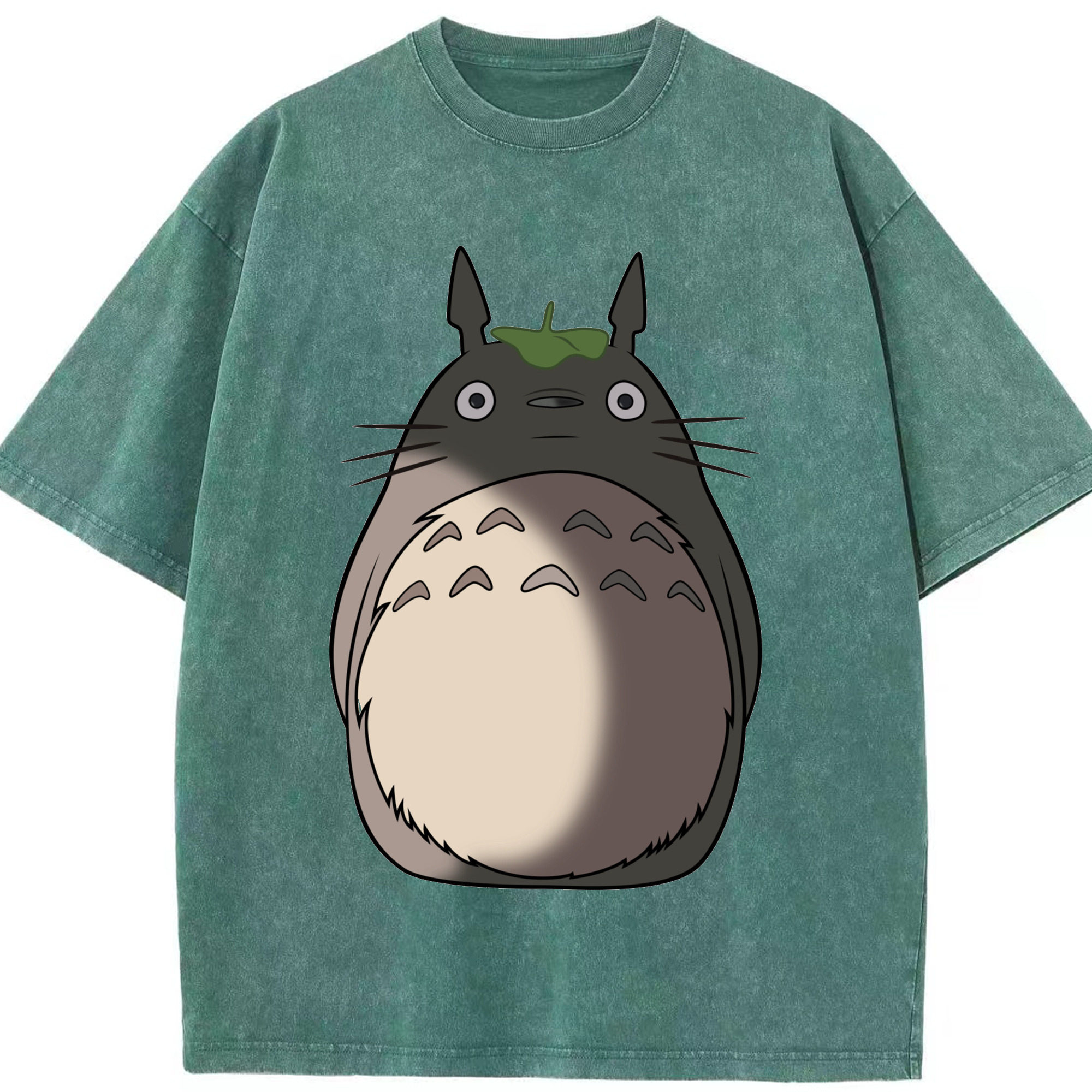 （画像用） となりのトトロ 草壁メイ 草壁サツキ My Neighbor Totoro Satsuki Kusakabe Mei Kusakabe 綿100% ヴィンテージ風 半袖Tシャツ（フロントプリント）